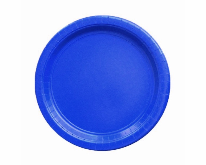 Kartonnen Borden Donkerblauw 23cm (20st) afbeelding