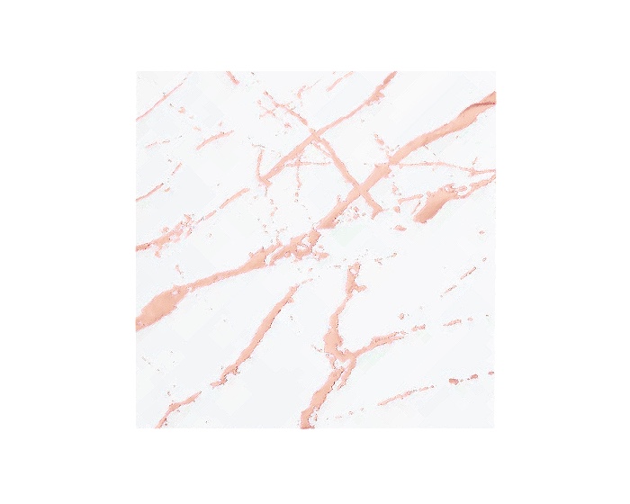 Servetten Marble Wit/Roségoud (20st) afbeelding