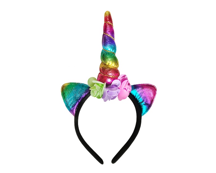 Diadeem Unicorn Regenboog afbeelding
