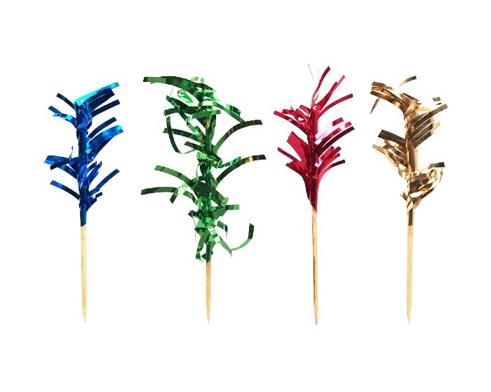 Prikker Confetti Metallic (12st) afbeelding