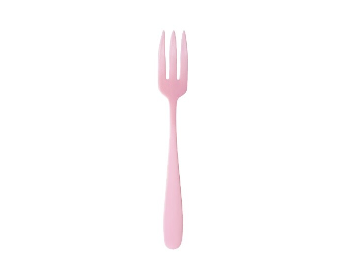 Plastic Dessertvorken Roze (12st) afbeelding