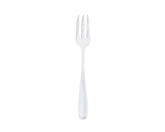 Plastic Dessertvorken Transparant (12st) afbeelding