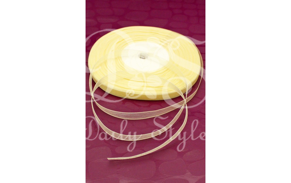 Organzalint 6mm Creme afbeelding