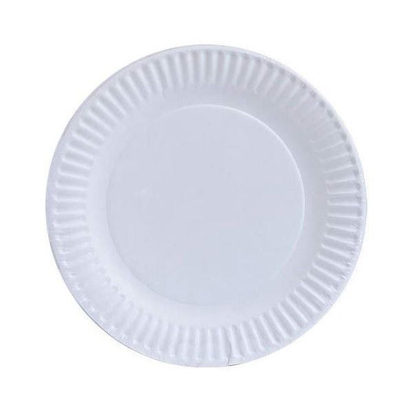 Kartonnen Borden Wit 23cm (20st) afbeelding