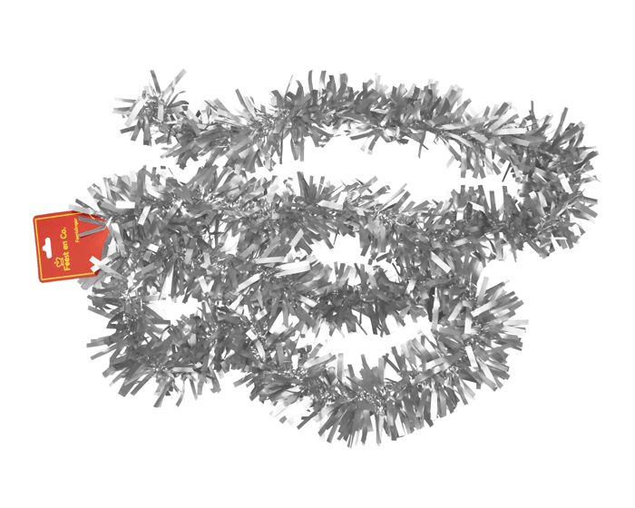 Kerstslinger Mat Zilver (2m) afbeelding