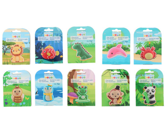 Klei set dier afbeelding