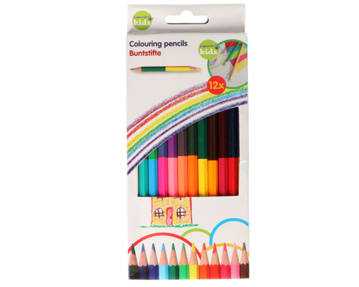 Topwrite Kleurpotloden Dubbel (12st) afbeelding