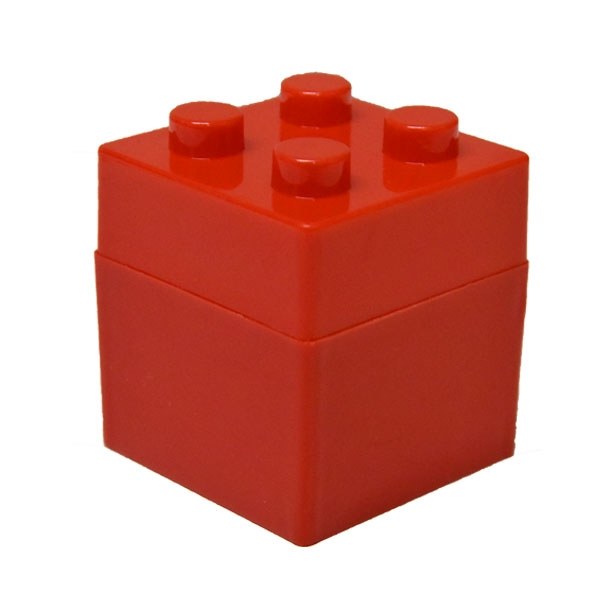 Legoblok Doosjes Rood (6st) afbeelding