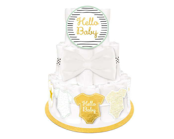 Luiertaart Kit Hello Baby afbeelding
