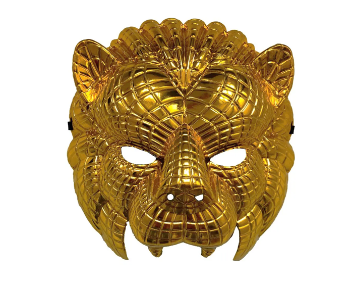 Masker VIP Leeuw Goud afbeelding