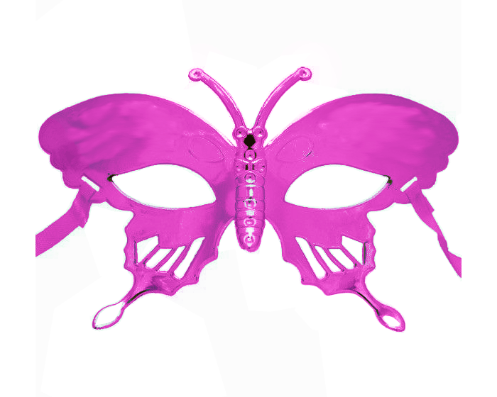 Masker Vlinder Fuchsia afbeelding