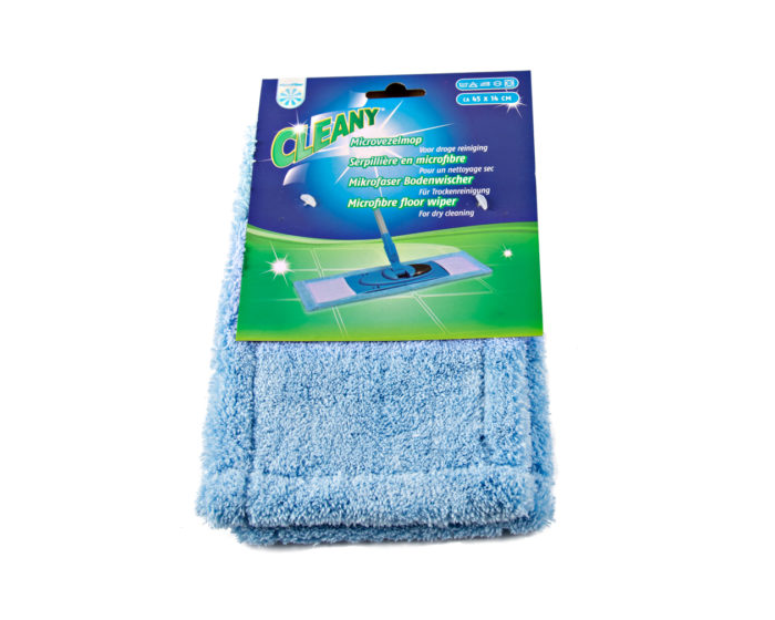 Reservemop Micro Blauw Droog Cleany afbeelding