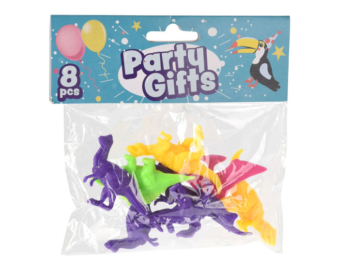 Mini Dinosaurus (8st) afbeelding