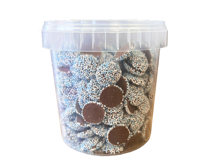 Mini Chocolade Flikken Blauw/Wit afbeelding