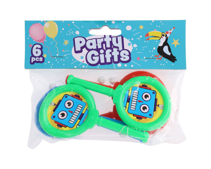 Mini Handtrommels (6st) afbeelding