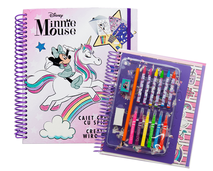 Kleur- en Tekenboek Minnie Mouse afbeelding