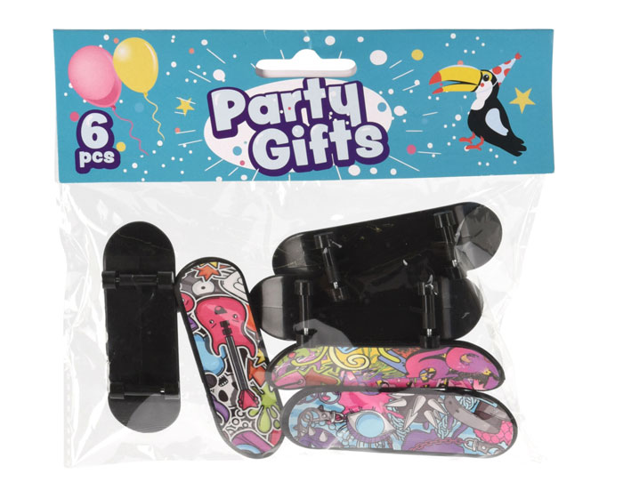 Mini Vinger Skateboard (6st) afbeelding