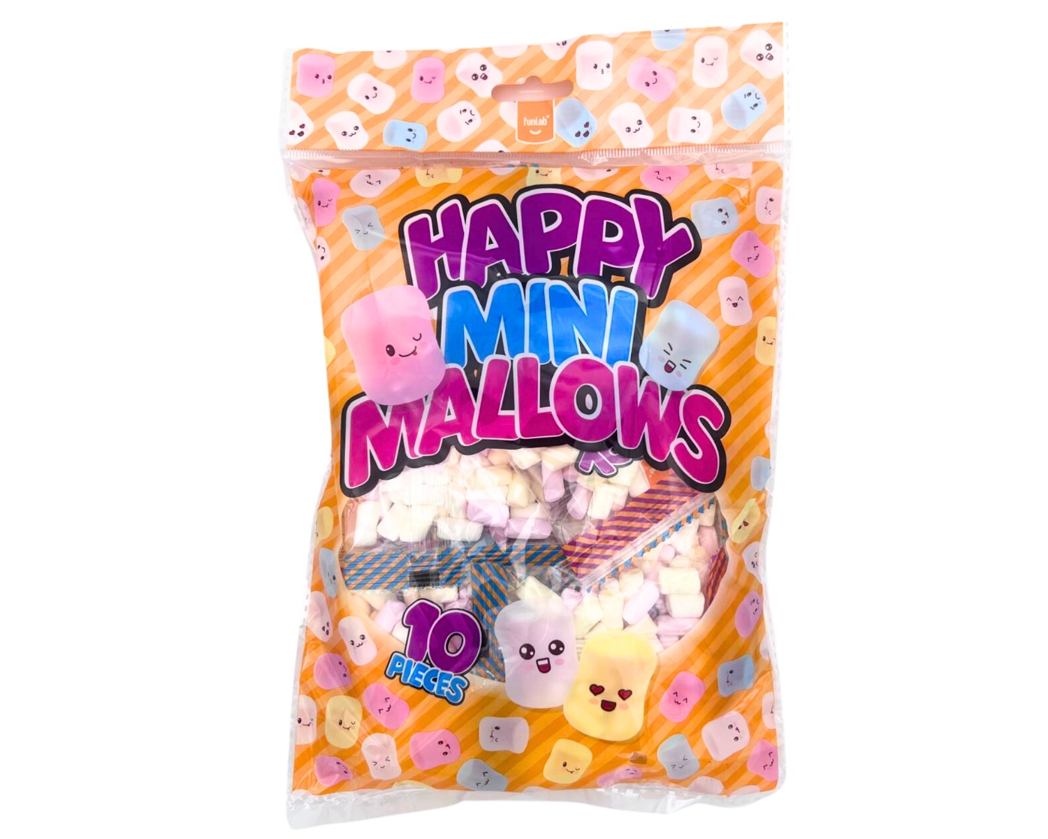 Happy Mini Mallows Funlab (100gr) afbeelding