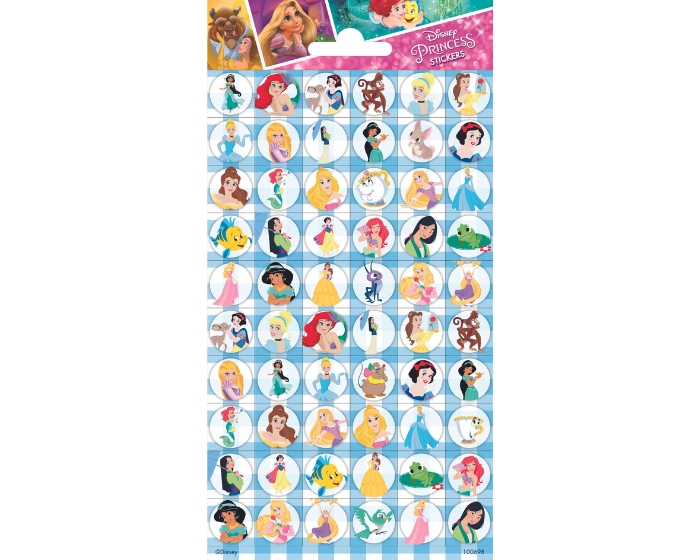 Mini Stickers Disney Princess (60st) afbeelding