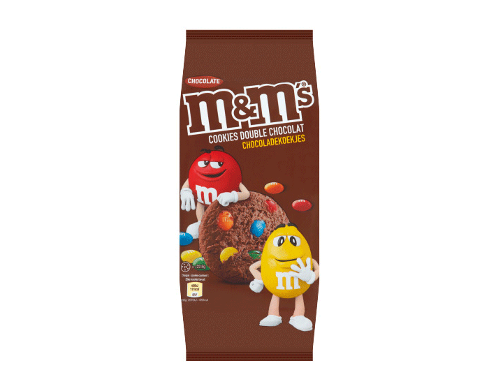 M&M's Double Chocolate Cookies 180gr afbeelding