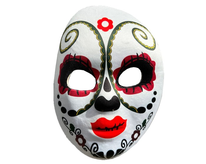 Día de los Muertos Masker Vrouw afbeelding