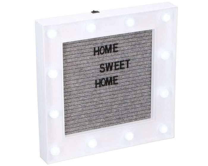 Memobord Vilt met Led afbeelding
