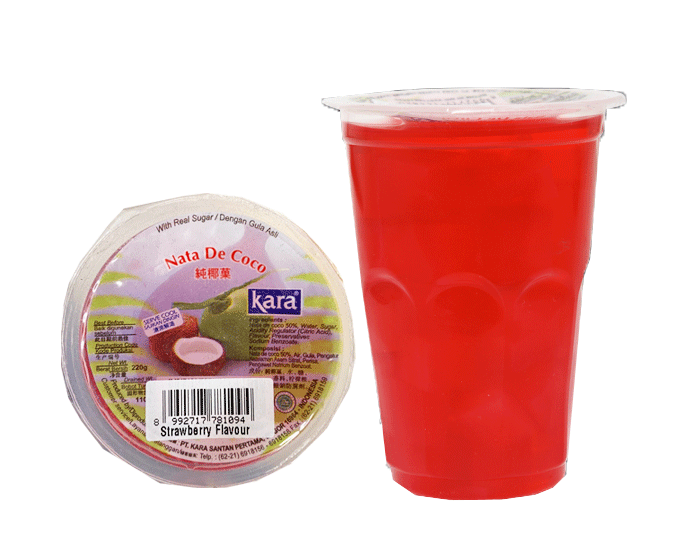 Nata De Coco Aardbei afbeelding