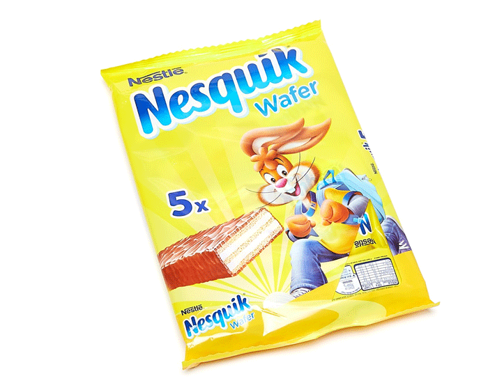 Nestlé Nesquik Wafer 95gr (5st) afbeelding