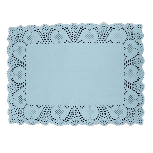 Onderlegger 30x40cm Blauw (10st) afbeelding