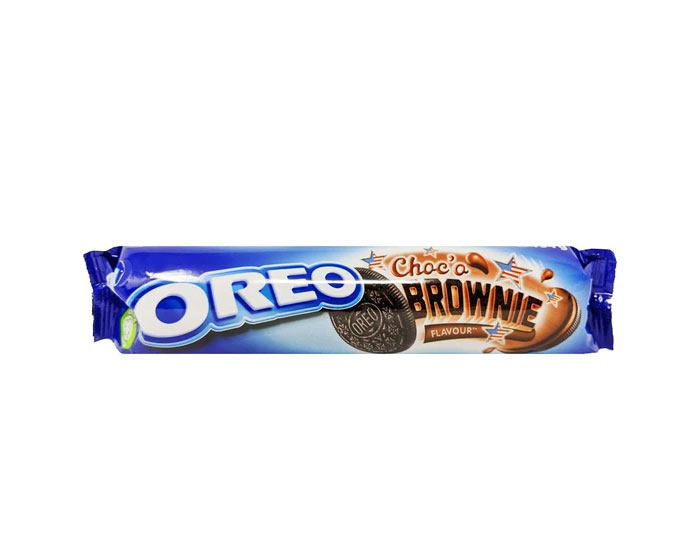 Oreo Choc Brownie Biscuits 154gr afbeelding
