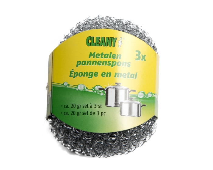Pannenspons Metaal Cleany (3st) afbeelding