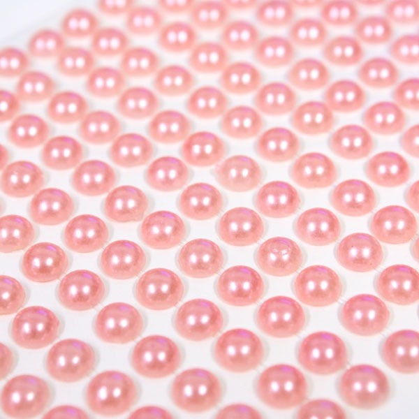 Parel Stickers Roze S (240st) afbeelding
