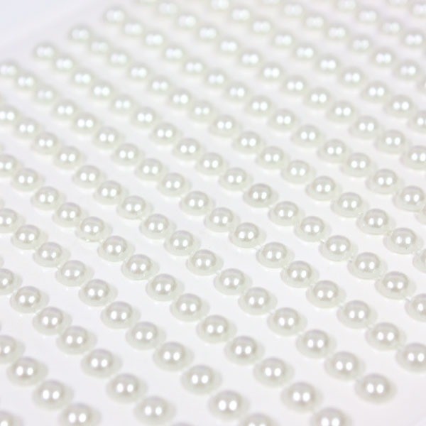Parel Stickers Creme XS (396st) afbeelding
