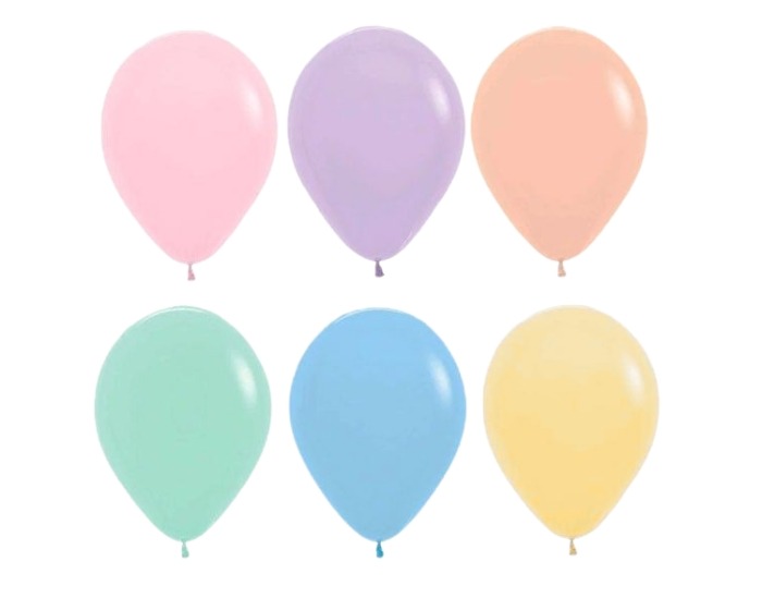 Pastel Ballonnenmix - 30cm - 10 stuks afbeelding