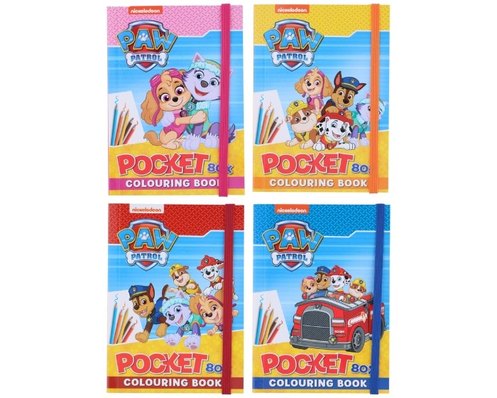 Pocket Kleurboek Paw Patrol - 80 Pagina's afbeelding