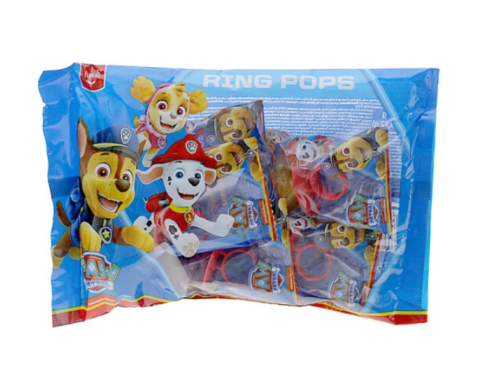 Paw Patrol Ring Pops Funlab 12gr (5st) afbeelding
