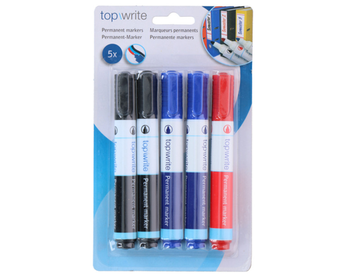 Permanent Markers (5st) afbeelding