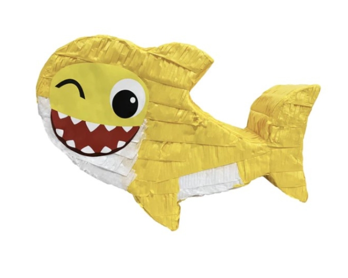 Piñata Baby Shark (39x30cm) afbeelding