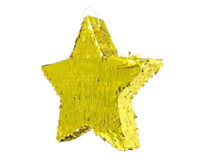 Pinata Ster Goud - 45cm afbeelding