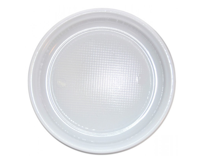 Plastic Borden Wit - 20 stuks afbeelding