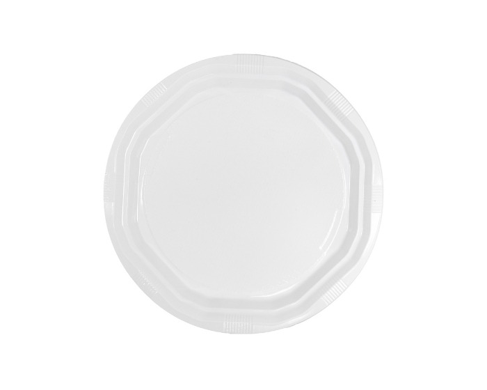 Plastic Borden Nupik Wit - 50cm - 50 stuks afbeelding