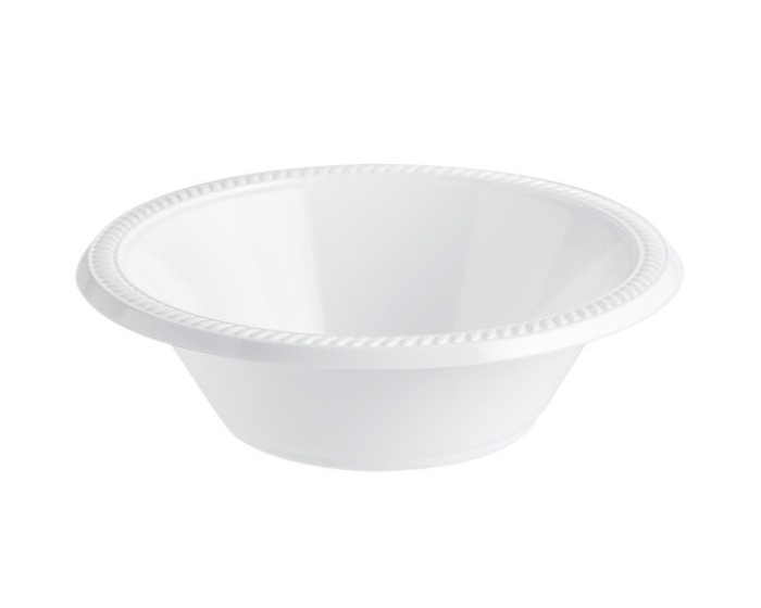 Plastic Soepkom Wit - 350ml - 50 stuks afbeelding