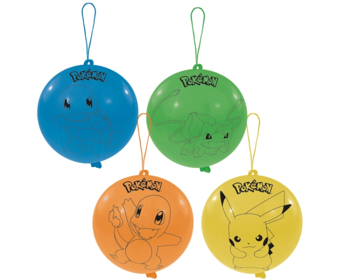Punch Ballonnen Pokemon 40,5cm (4st) afbeelding