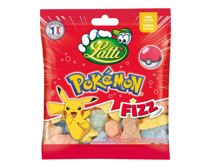 Pokemon Fizz Snoep Rood (180g) afbeelding
