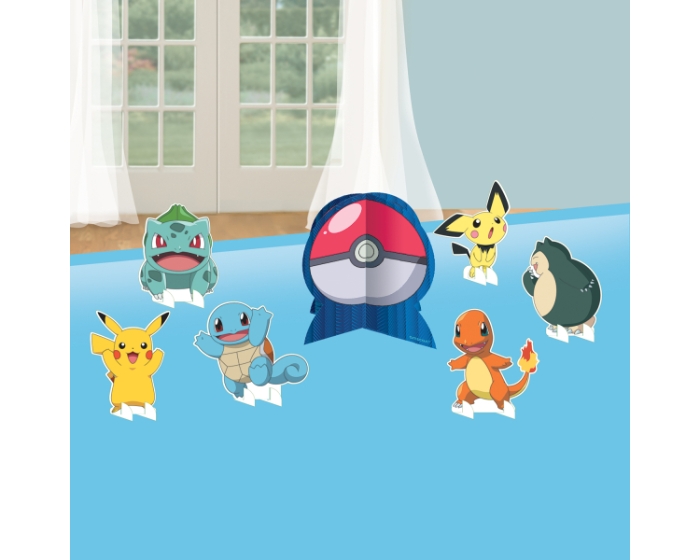 Tafeldecoratie Kit Pokemon (7st) afbeelding