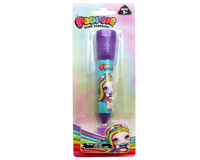 Pen met zaklamp Poopsie afbeelding