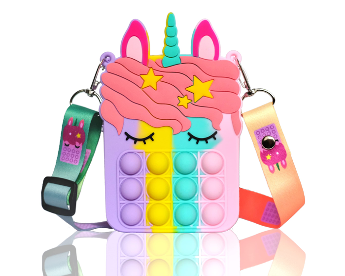 Pop It Unicorn Tasje (Assorti) afbeelding