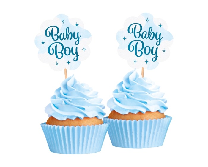Prikkers Baby Boy - 12 stuks afbeelding