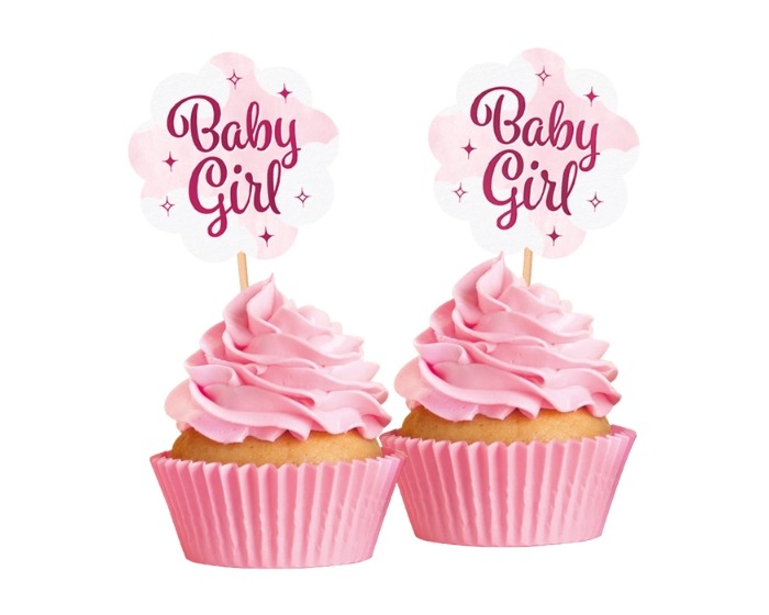 Prikkers Baby Girl - 12 stuks afbeelding
