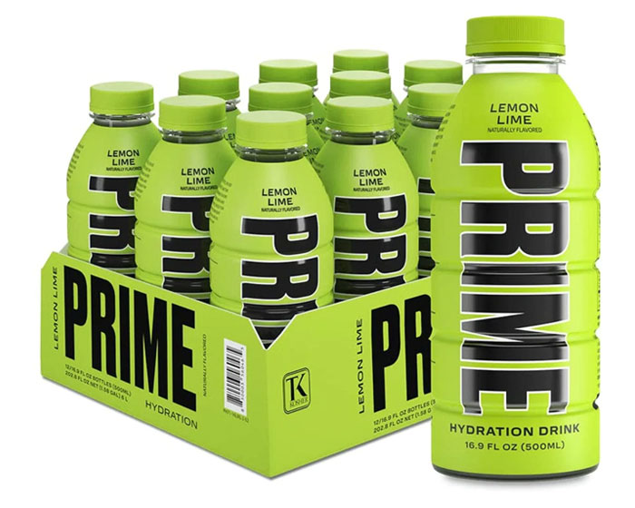 Prime Hydration Drink Lemon Lime 500ml (12st) afbeelding